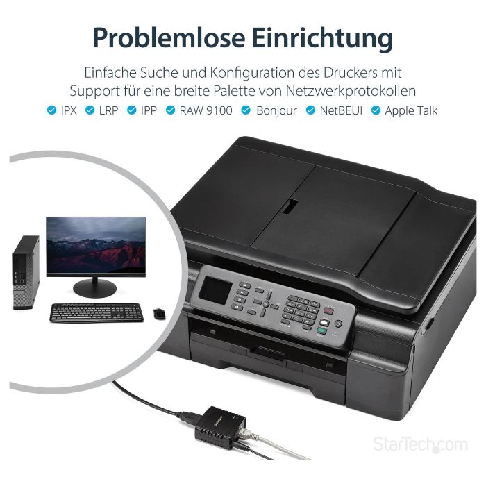 Adaptador USB 2.0 a Red RJ45 Startech PM1115U2 7 Adaptador USB 2.0 a Red RJ45 Startech PM1115U2 7