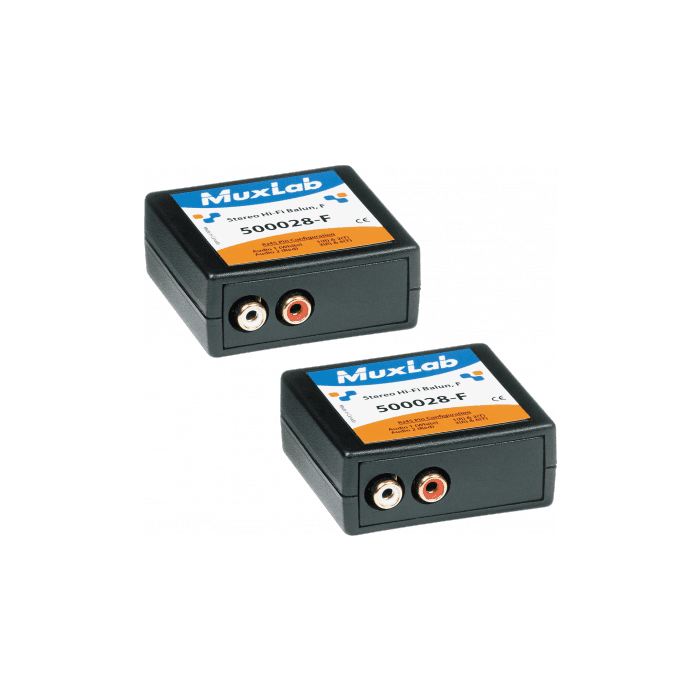 Kit 2X Balun Estéreo Hi-Fi, Hembra
