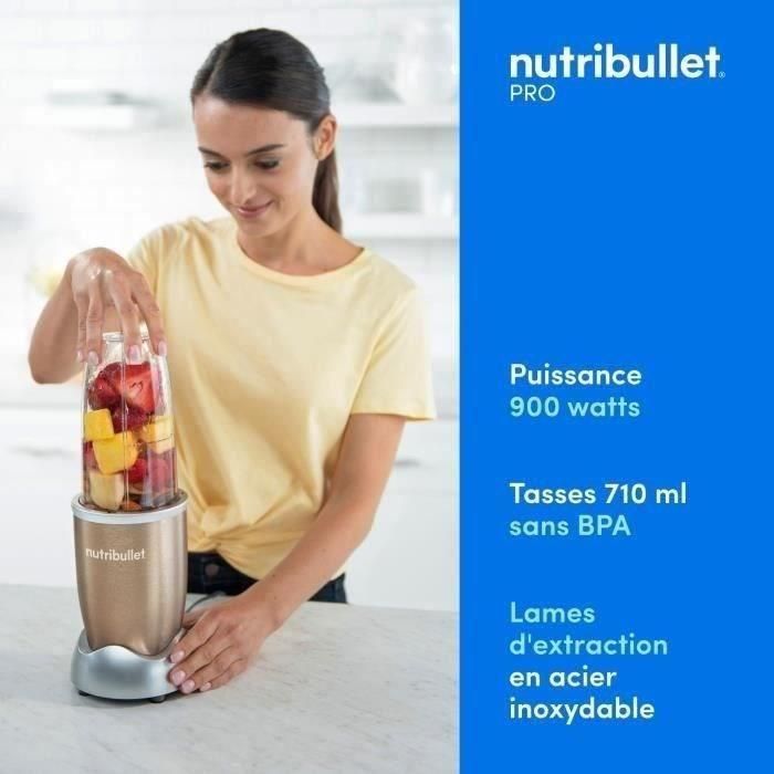 Licuadora Nutribullet NB907CP, 900 W, 0,9 L, color cobre 1
