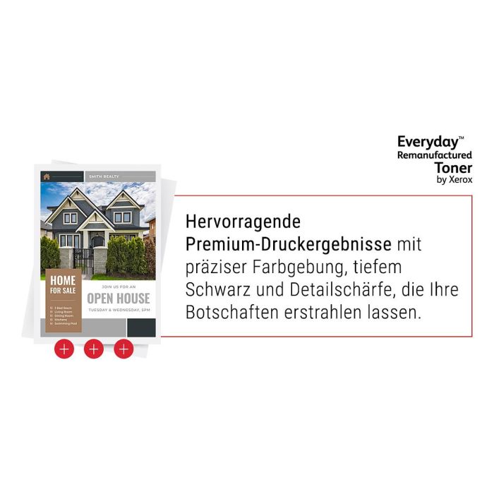 Xerox 106R02156 - Tóner Negro Remanufacturado Everyday para HP LaserJet 85A (CE285A) | Ahorro del 45% | Garantía de por vida | Compatible