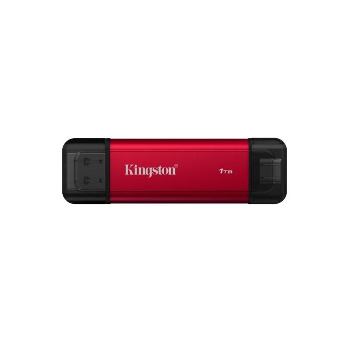 Kingston SPSD/1TB Disco Externo SSD Dual Portable 1TB USB Tipo-C y USB 3.2 Rojo Kingston SPSD/1TB Disco Externo SSD Dual Portable 1TB USB Tipo-C y USB 3.2 Rojo