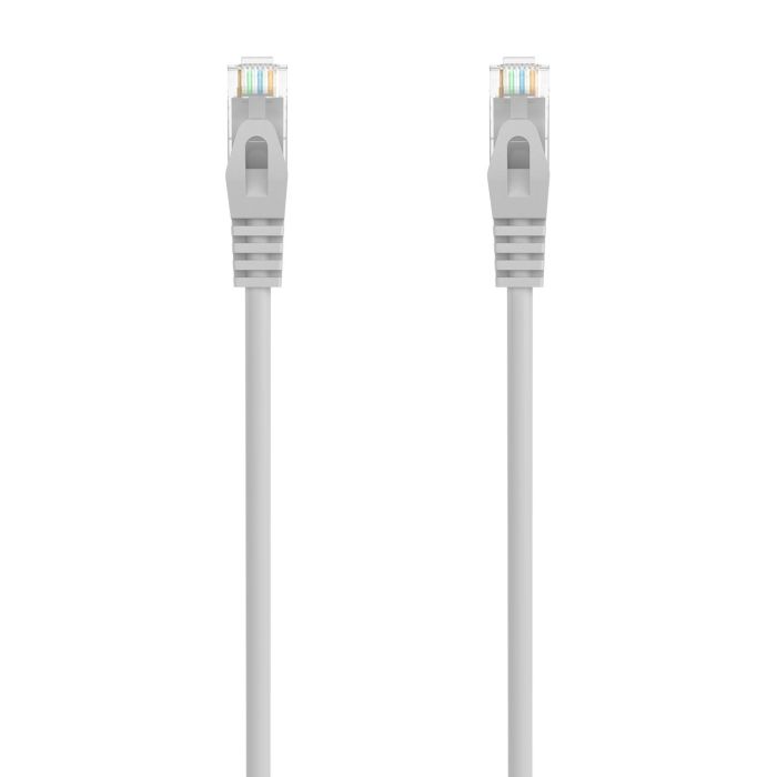 Aisens Cable de Red Latiguillo LSZH Cat.6 UTP AWG24 Gris 30 cm para Redes Ethernet de Alta Velocidad 10 Gigabit