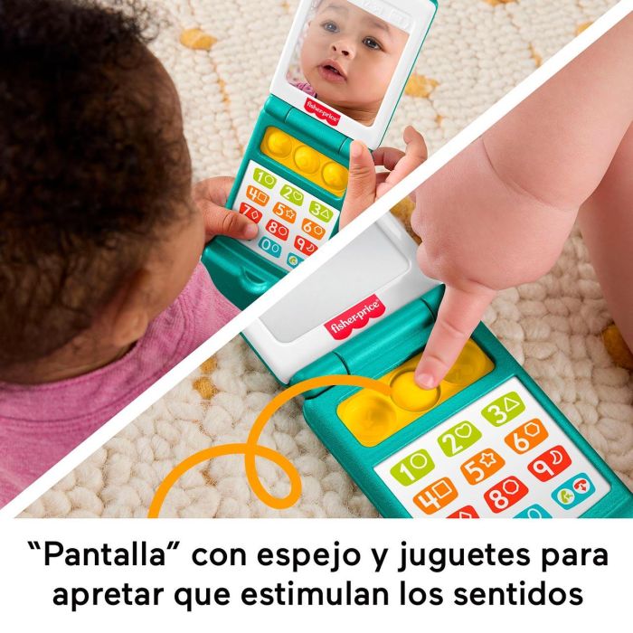 Fisher-Price JMV86 Móvil Multilenguaje Ríe Y Aprende para bebés +6 meses en inglés, francés, alemán, español 5 Fisher-Price JMV86 Móvil Multilenguaje Ríe Y Aprende para bebés +6 meses en inglés, francés, alemán, español 5
