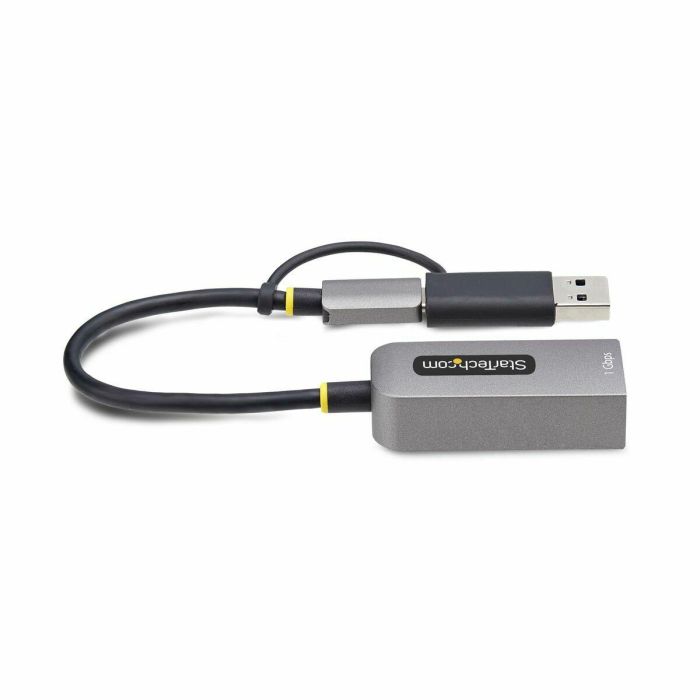 Cable USB Startech C21GA-USB-ETHERNET Gris 5 Cable USB Startech C21GA-USB-ETHERNET Gris 5
