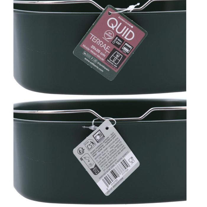 Molde Cuadrado Acero Carbono Terrae Quid 20x20x7,6 cm 2 Molde Cuadrado Acero Carbono Terrae Quid 20x20x7,6 cm 2