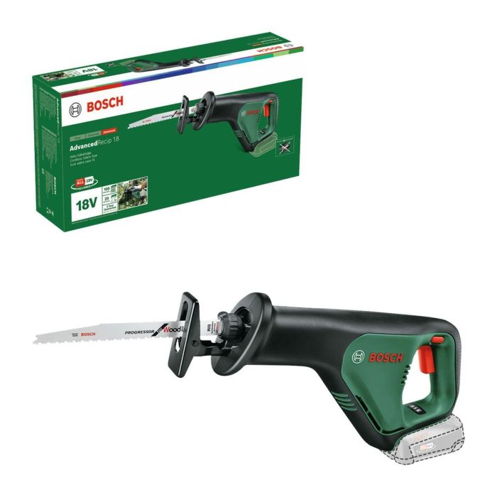 Bosch AdvancedRecip 18 Sierra recíproca inalámbrica: solo herramienta, cortes rápidos, baja vibración, ergonómica para máxima comodidad 9 Bosch AdvancedRecip 18 Sierra recíproca inalámbrica: solo herramienta, cortes rápidos, baja vibración, ergonómica para máxima comodidad 9