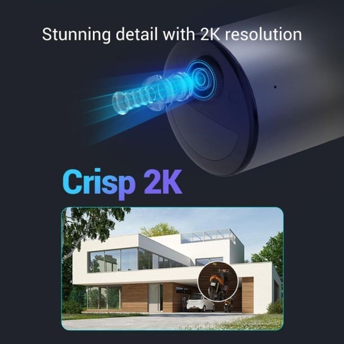 EZVIZ EB3 4G Kit Cámara de Seguridad IP Exterior 2K con Panel Solar 5W - Batería Larga Duración para Vigilancia 24/7 4