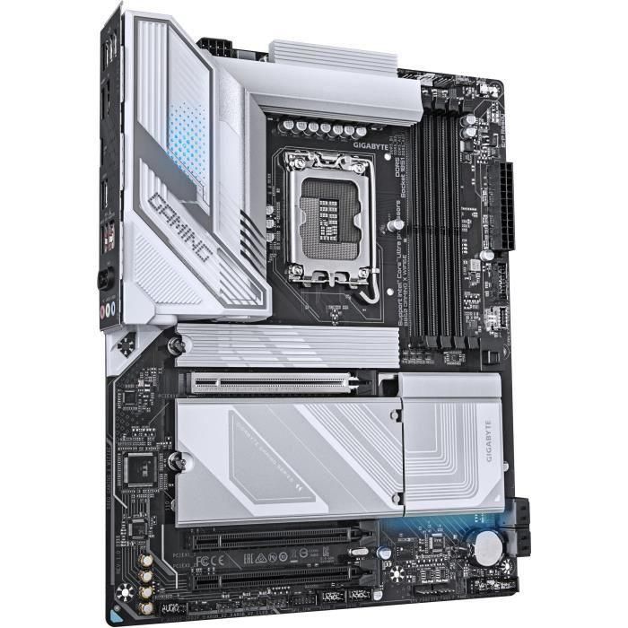 Gigabyte Placa Base B860 Gaming X, Socket LGA 1851, DDR5, Wi-Fi 6E, Bluetooth 5.3, USB 4.0, PCIe 5.0, Compatible con Intel Core Ultra 2 Gigabyte Placa Base B860 Gaming X, Socket LGA 1851, DDR5, Wi-Fi 6E, Bluetooth 5.3, USB 4.0, PCIe 5.0, Compatible con Intel Core Ultra 2