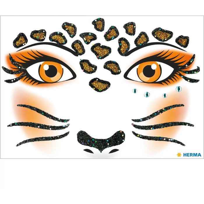 HERMA Face Art Sticker Leopard 1