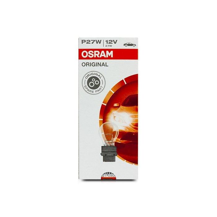 Osram 3156 Bombilla Original P27W 12V 27W Base W2,5x16D para Luz Direccional, Antiniebla, Marcha Atrás y Posición - Pack 10 Unidades 3 Osram 3156 Bombilla Original P27W 12V 27W Base W2,5x16D para Luz Direccional, Antiniebla, Marcha Atrás y Posición - Pack 10 Unidades 3