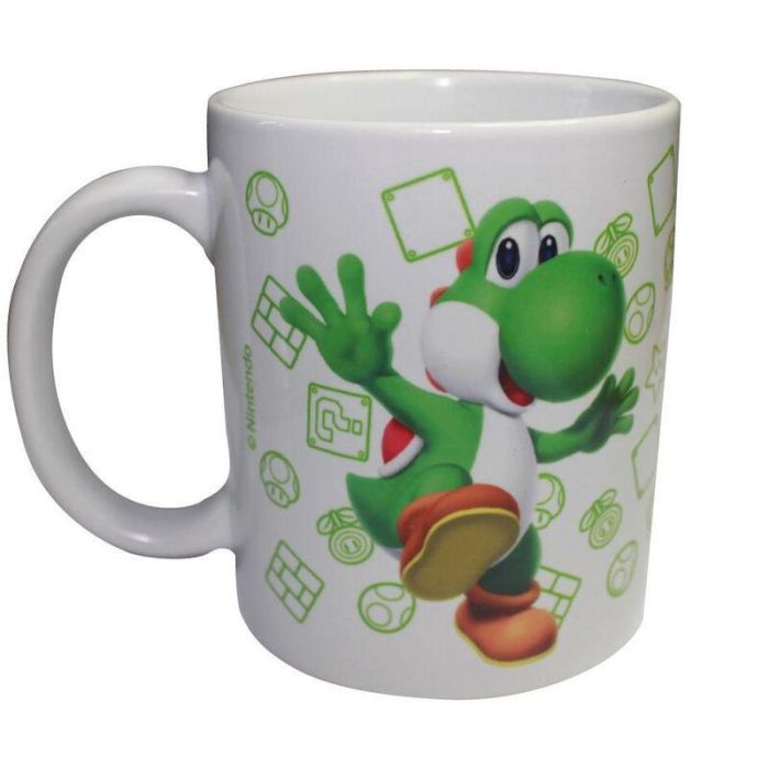 Hucha + taza Yoshi Super Mario Bros Nintendo 1 Hucha + taza Yoshi Super Mario Bros Nintendo 1