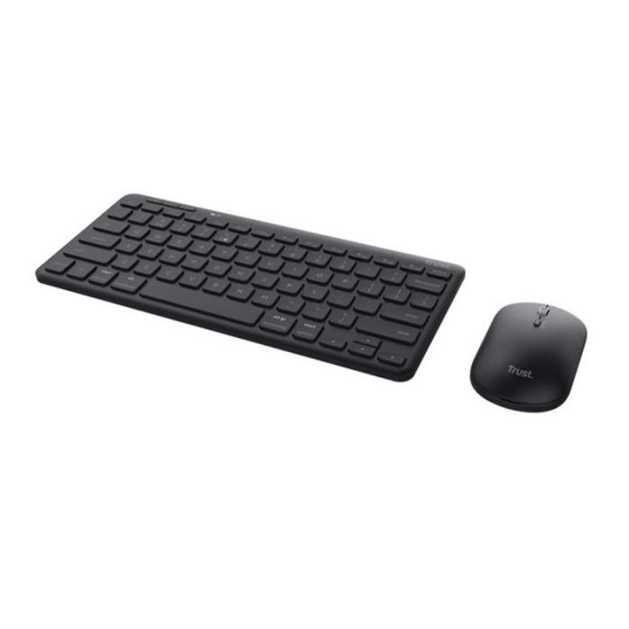 Trust Combo Teclado + Ratón Wireless Lyra Multidispositivo Recargables 2