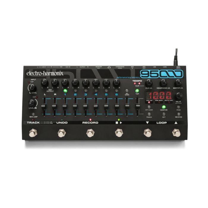 EHX 95000 Pedalera Performance Looper con Fuente de Alimentación 9,6DC-500 PSU