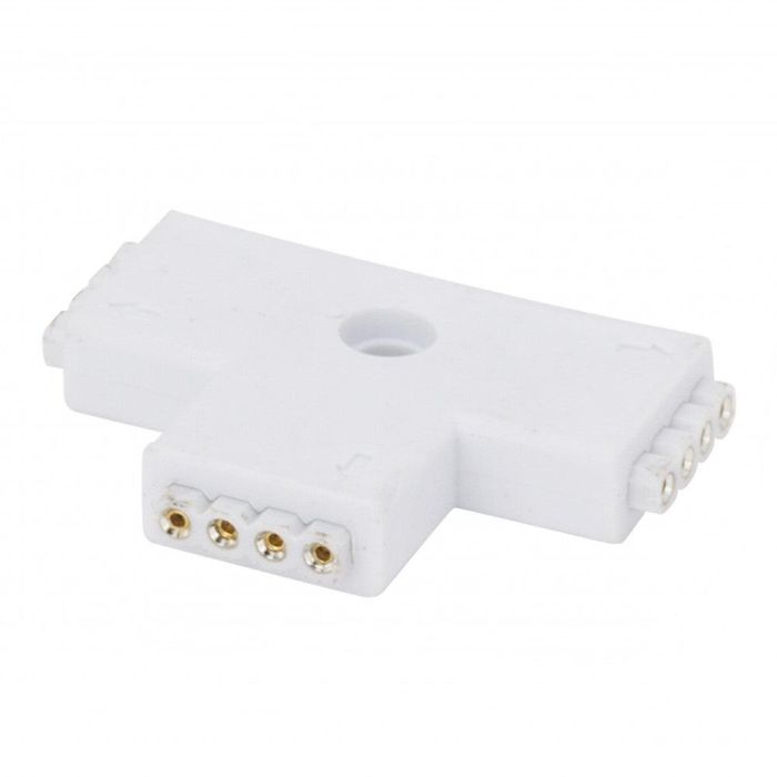 Conector Rápido T Hembra Tira LED 12/24VDC RGB Conector Rápido T Hembra Tira LED 12/24VDC RGB