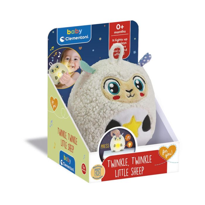 Ovejita Brillante 17499 Baby Clementoni 1 Ovejita Brillante 17499 Baby Clementoni 1