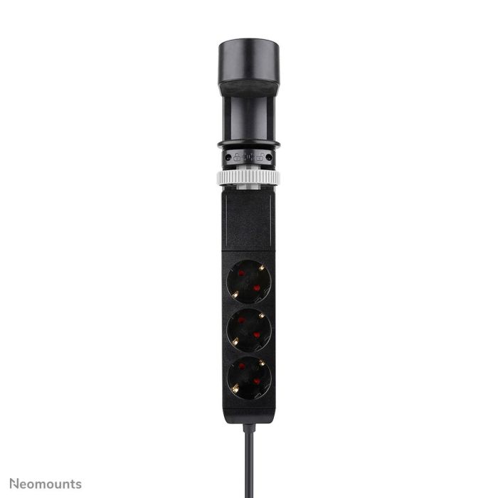 Neomounts DS22-840BL6 Regleta de Escritorio VOLT con Abrazadera, USB-C y USB-A Carga Rápida, 20W PD, 1.4m, Negra 10