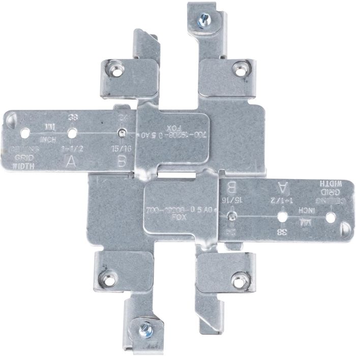 Cisco AIR-AP-T-RAIL-F Soporte de Montaje para Puntos de Acceso AP1130, AP1040, AP1140, AP1260, AP3500i, AP3500e Techo Falso Plata 1