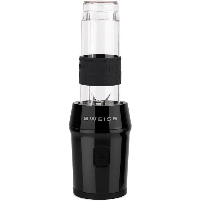 Sweiss MOOV9 Mini Licuadora Portátil - 300 W - 570 ml - 2 Botellas - Negra 1