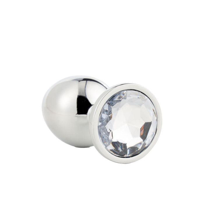Plug Anal Dream Toys Gleaming Love Plateado 5 Plug Anal Dream Toys Gleaming Love Plateado 5