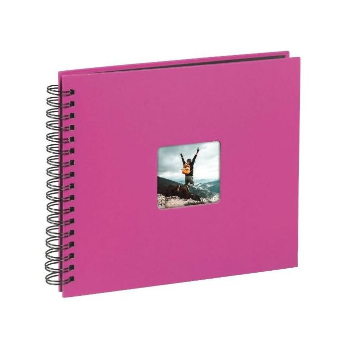 Hama Fine Art Spiral pink 36x32 50 schwarze Seiten 10608 2 Hama Fine Art Spiral pink 36x32 50 schwarze Seiten 10608 2