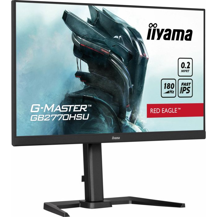 Iiyama Monitor Gaming GB2770HSU-B6 - 27" IPS FHD 1920x1080 0.2ms 180Hz HDMI DP Negro 8