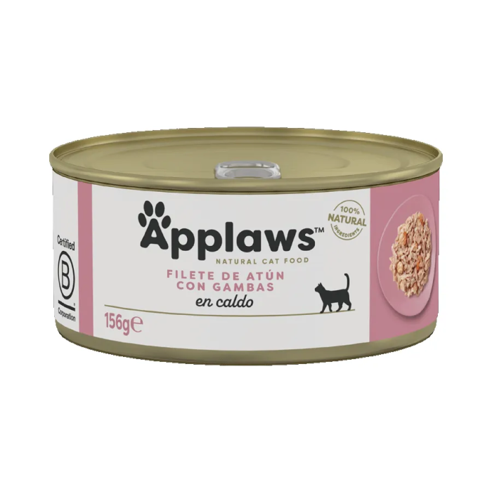 Applaws Cat Lata Atun Y Gamba 24x156 gr