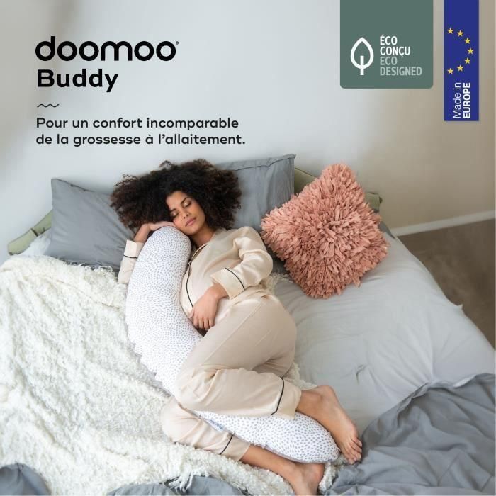 Cojín de maternidad Babymoov doomoo Buddy Risotto Taupe 1 Cojín de maternidad Babymoov doomoo Buddy Risotto Taupe 1