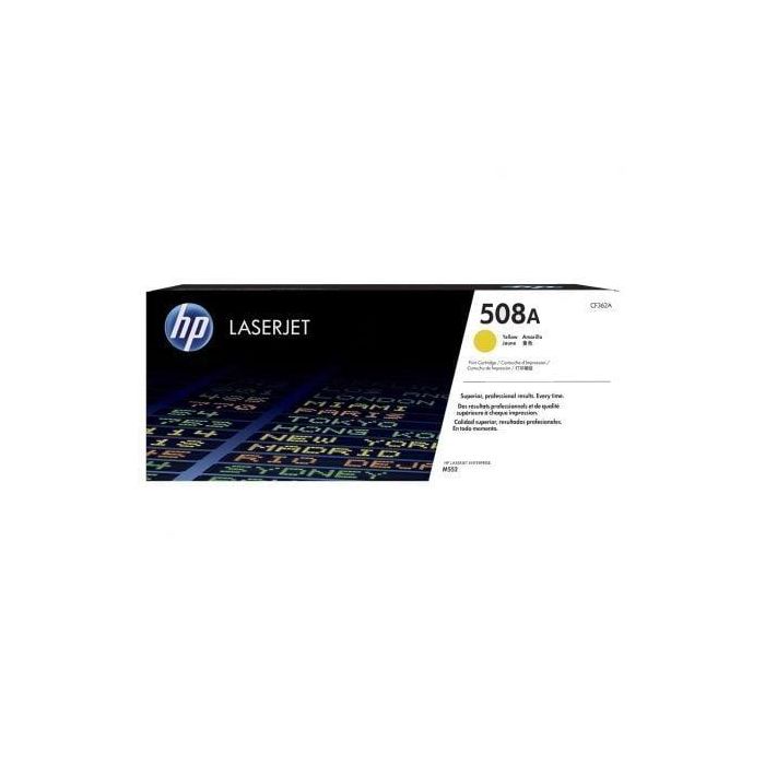 HP Laserjet M553 Toner 508A Amarillo - 5.000 páginas