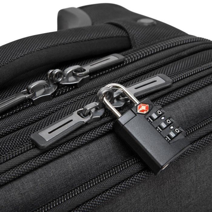Targus CitySmart Maleta de Cabina Compacta con Ruedas 12-15.6" para Portátil, Protección Anticaídas SafePort y Compartimento Ropa 18 Targus CitySmart Maleta de Cabina Compacta con Ruedas 12-15.6" para Portátil, Protección Anticaídas SafePort y Compartimento Ropa 18