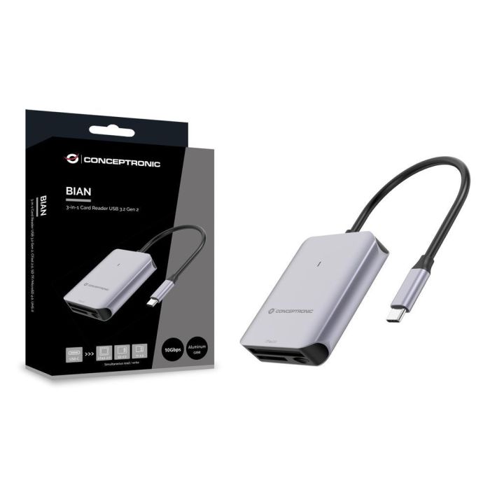 Lecto Tarjetas Usb Tipo C Conceptronic 3 Lecto Tarjetas Usb Tipo C Conceptronic 3