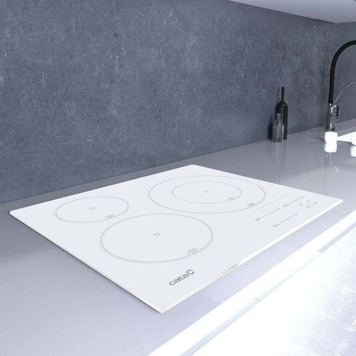 Placa de Inducción Cata INSB6030WH 30 cm 60 cm 59 cm 3600 W 7100 W 1 Placa de Inducción Cata INSB6030WH 30 cm 60 cm 59 cm 3600 W 7100 W 1