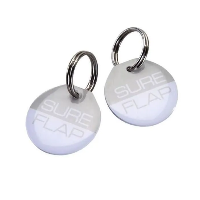 Sureflap Medallón de Identificación por Radiofrecuencia para Gato Inteligente, Paquete de 2 0 Sureflap Medallón de Identificación por Radiofrecuencia para Gato Inteligente, Paquete de 2 0