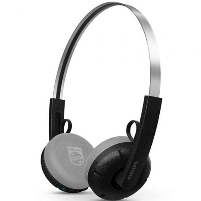 Philips Auriculares Inalámbricos TAH2000BK Bluetooth 5.4 Micrófono Negros Sonido Cálido y Moderno Batería 26h Carga Rápida Conexión Multipunto