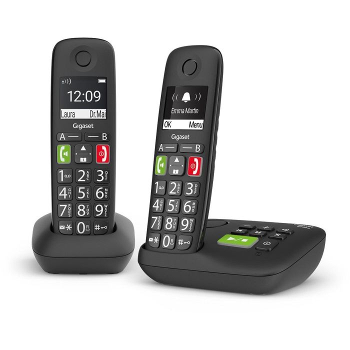 Gigaset E290A Duo - Schnurlostelefon - Anrufbeantworter mit Rufnummernanzeige 1 Gigaset E290A Duo - Schnurlostelefon - Anrufbeantworter mit Rufnummernanzeige 1