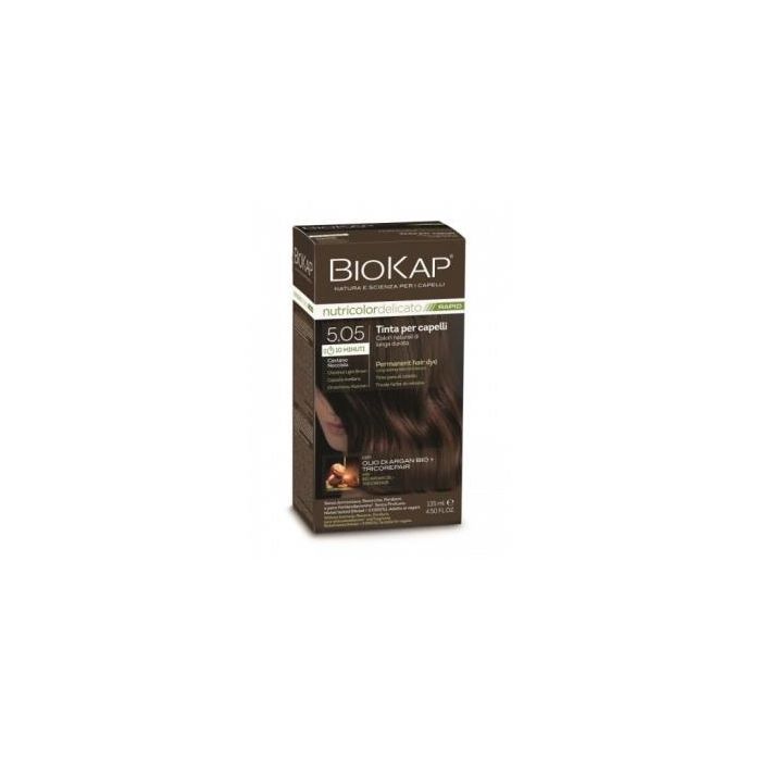 Biokap Rapid Tinte Castaño Avellana Cabello 10 minutos Tubo 140Gr. 5.05