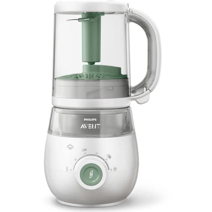 Robot de cocina 4 en 1 PHILIPS AVENT: cocina al vapor, mezcla, calienta y descongela. 3