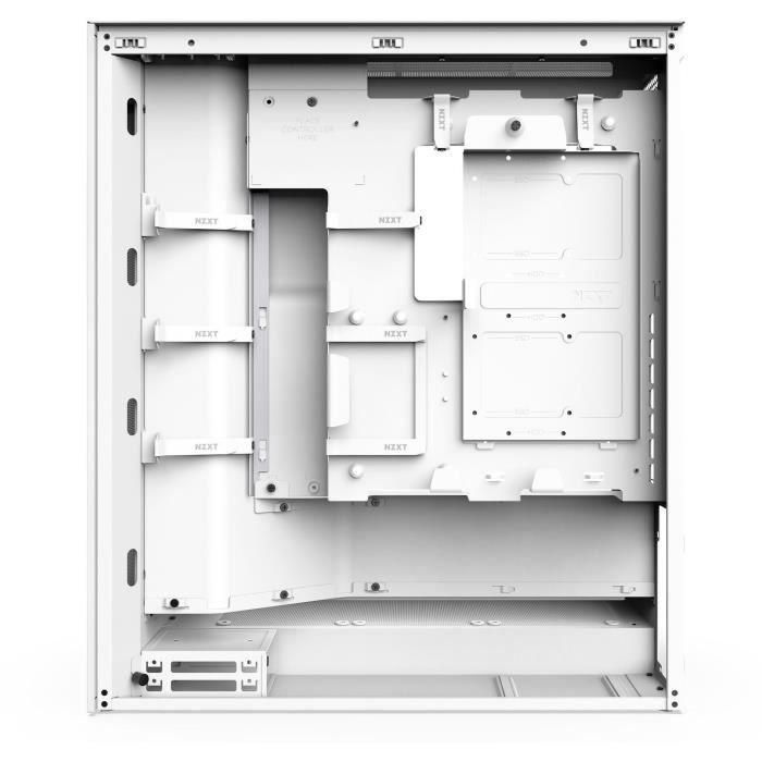 NZXT CM-H72FW-01 H7 Flow - Caja Semitorre de PC ATX/Micro-ATX/Mini-ITX, Blanco 1