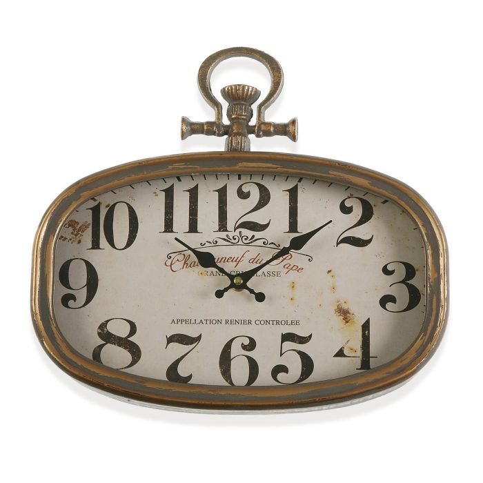 Reloj Pared Chateauneuf 32,5Cm Versa Reloj Pared Chateauneuf 32,5Cm Versa