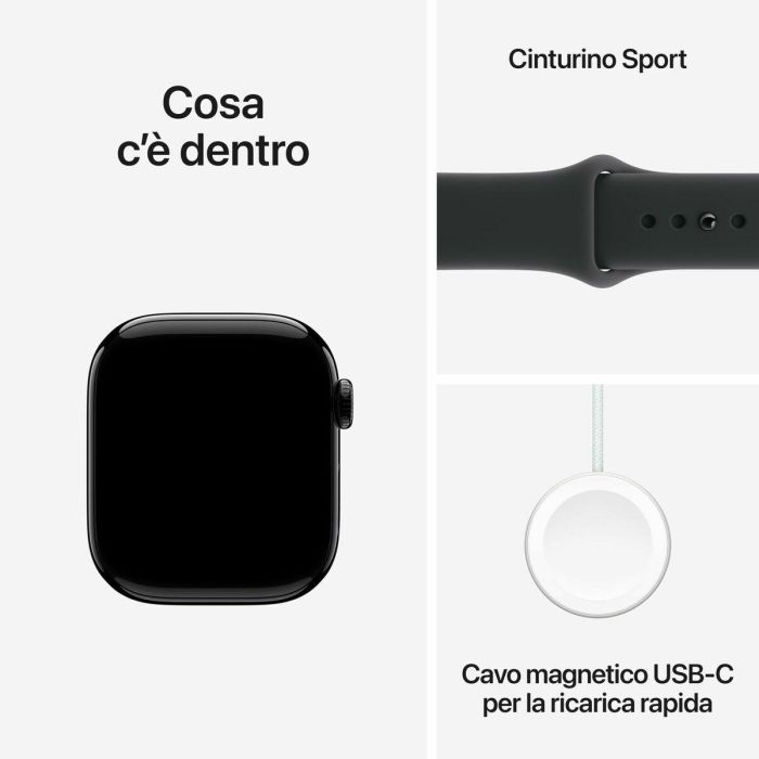 Smartwatch Apple MF834QL/A Negro 42 mm 1