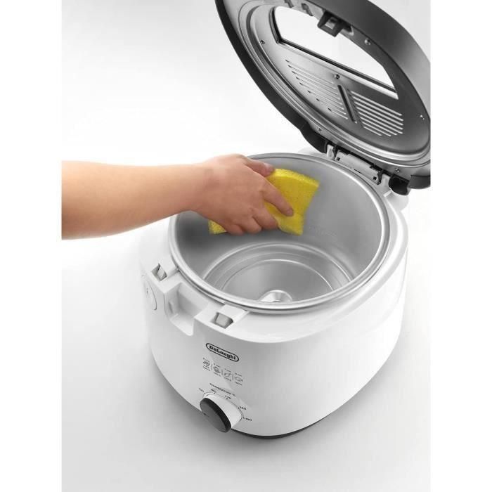 Freidora Eléctrica Delonghi FS3021 - Capacidad: 2L - 1800W - Recipiente Antiadherente 5 Freidora Eléctrica Delonghi FS3021 - Capacidad: 2L - 1800W - Recipiente Antiadherente 5