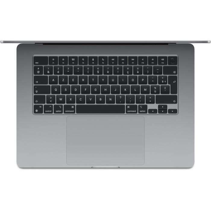 Apple - MacBook Air M3 de 15'' - 16 GB de RAM - 256 GB de almacenamiento - CPU de 8 núcleos - GPU de 10 núcleos - Gris espacial 1