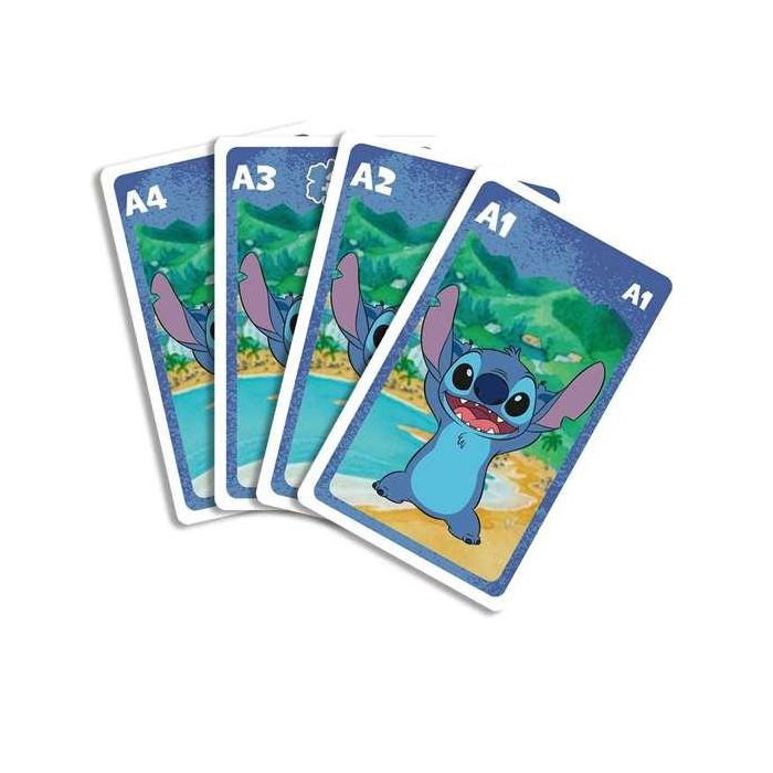 Fournier Baraja Infantil Stitch para Niños a Partir de 3 Años 3