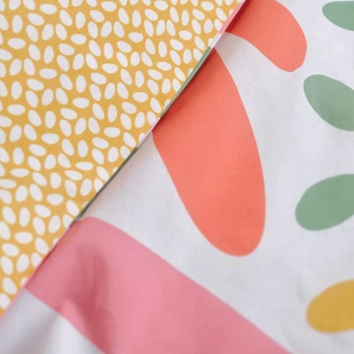 Today Sunshine LEF3574641202972 | Set de Cama Algodón con Estampado Gráfico, Tamaño 240x220 cm para 2 Personas 2