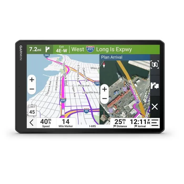 Garmin Dezl LGV1020 GPS para Vehículos Pesados con Comunidad dezl en Europa Garmin Dezl LGV1020 GPS para Vehículos Pesados con Comunidad dezl en Europa