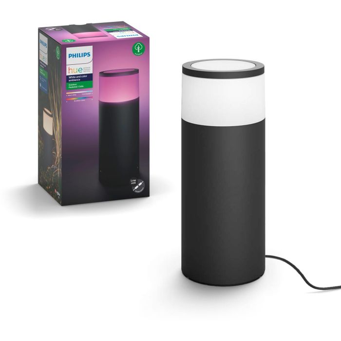 Philips Hue White&Col. Amb.Calla Sockell Erw. klein schwarz 7