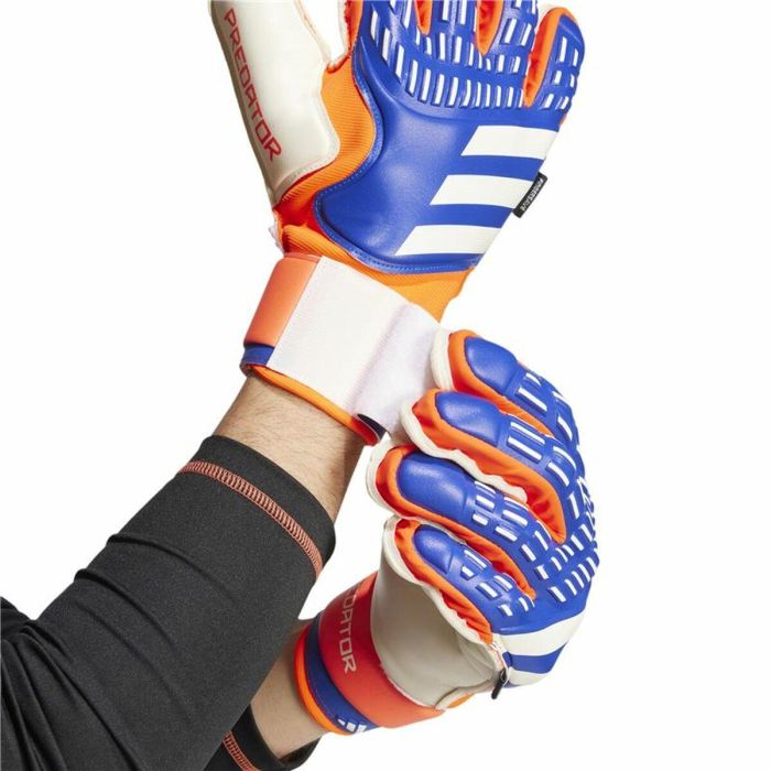Guantes de Portero Adidas Predator Match Azul Adultos 3 Guantes de Portero Adidas Predator Match Azul Adultos 3
