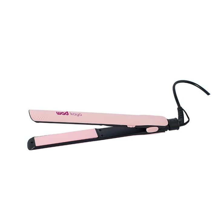 Wad Professional Beauty Plancha de Pelo Kaya Rosa, Placas de Cerámica Flotantes 120x25mm, Ligera y Ergonómica, 220ºC