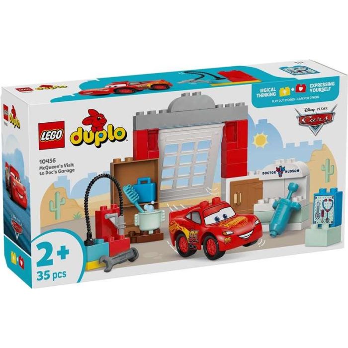 Lego Duplo Disney: Visita de McQueen al Taller de Doc - Juego de Construcción para Niños 2+ Años 0 Lego Duplo Disney: Visita de McQueen al Taller de Doc - Juego de Construcción para Niños 2+ Años 0