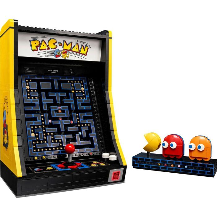 LEGO 10323 Icons PAC-MAN Juego Arcade, Maqueta para Construir para Adultos, Máquina de Juego con Personajes 8