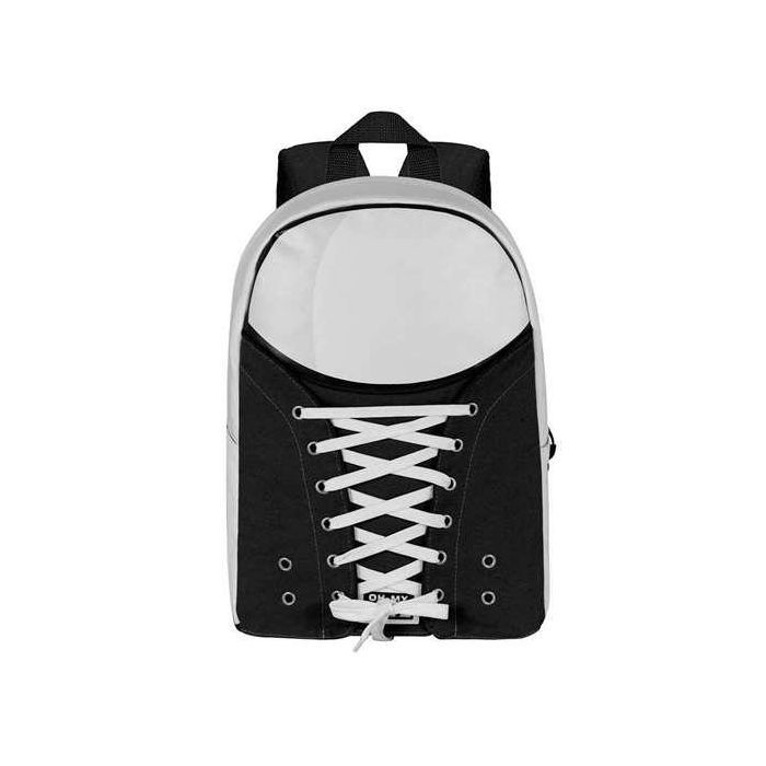 Omp! Mochila Sneakers Black 43x30x15cm 4 Omp! Mochila Sneakers Black 43x30x15cm 4